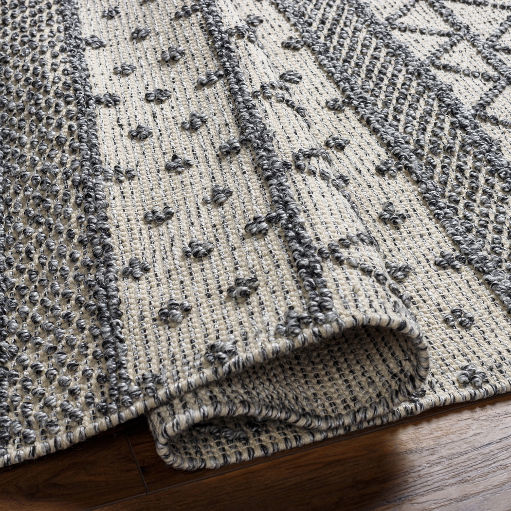 Swithland II Charcoal 6' x 9' Rug - Thumbnail - Image 4