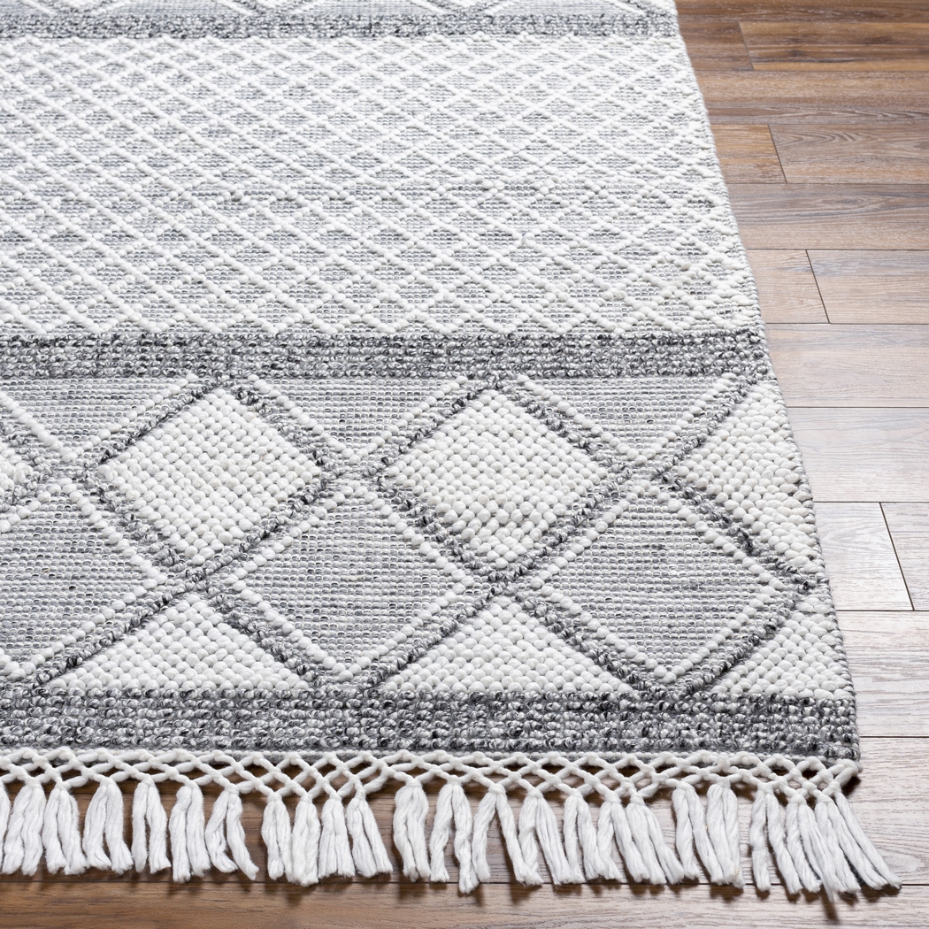Swithland III Gray 8' x 10' Rug - Thumbnail - Image 7