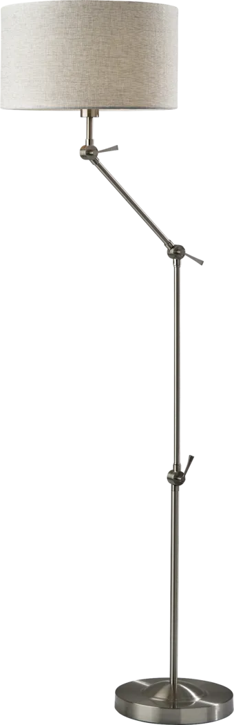 Swoope Isle Steel Floor Lamp - Thumbnail - Image 1