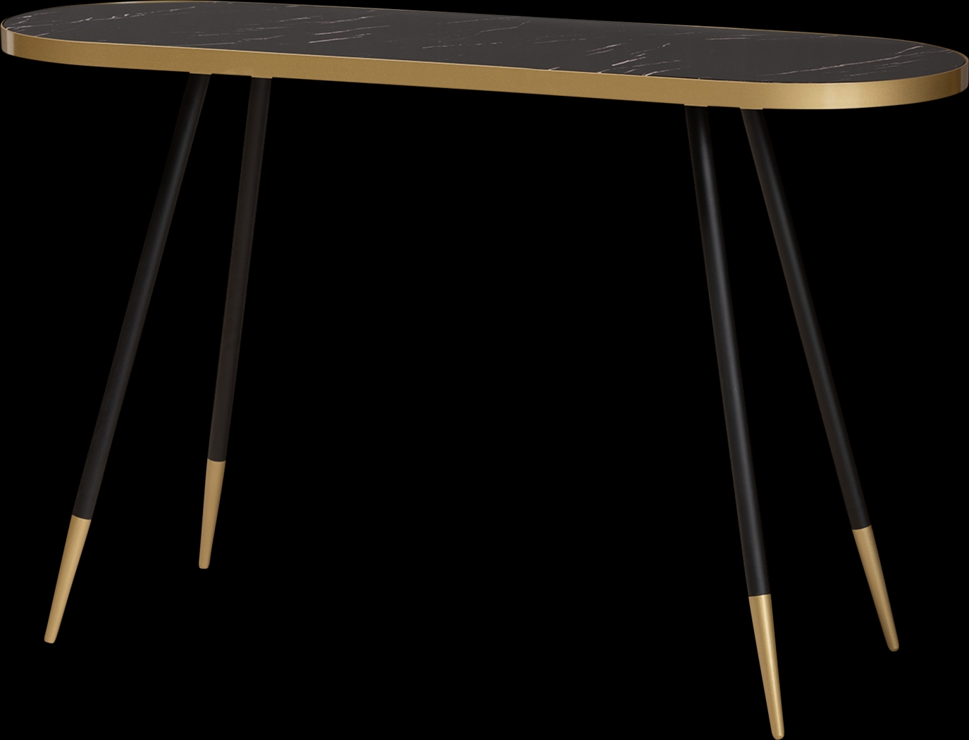 Swordfern Black Sofa Table - Thumbnail - Image 1