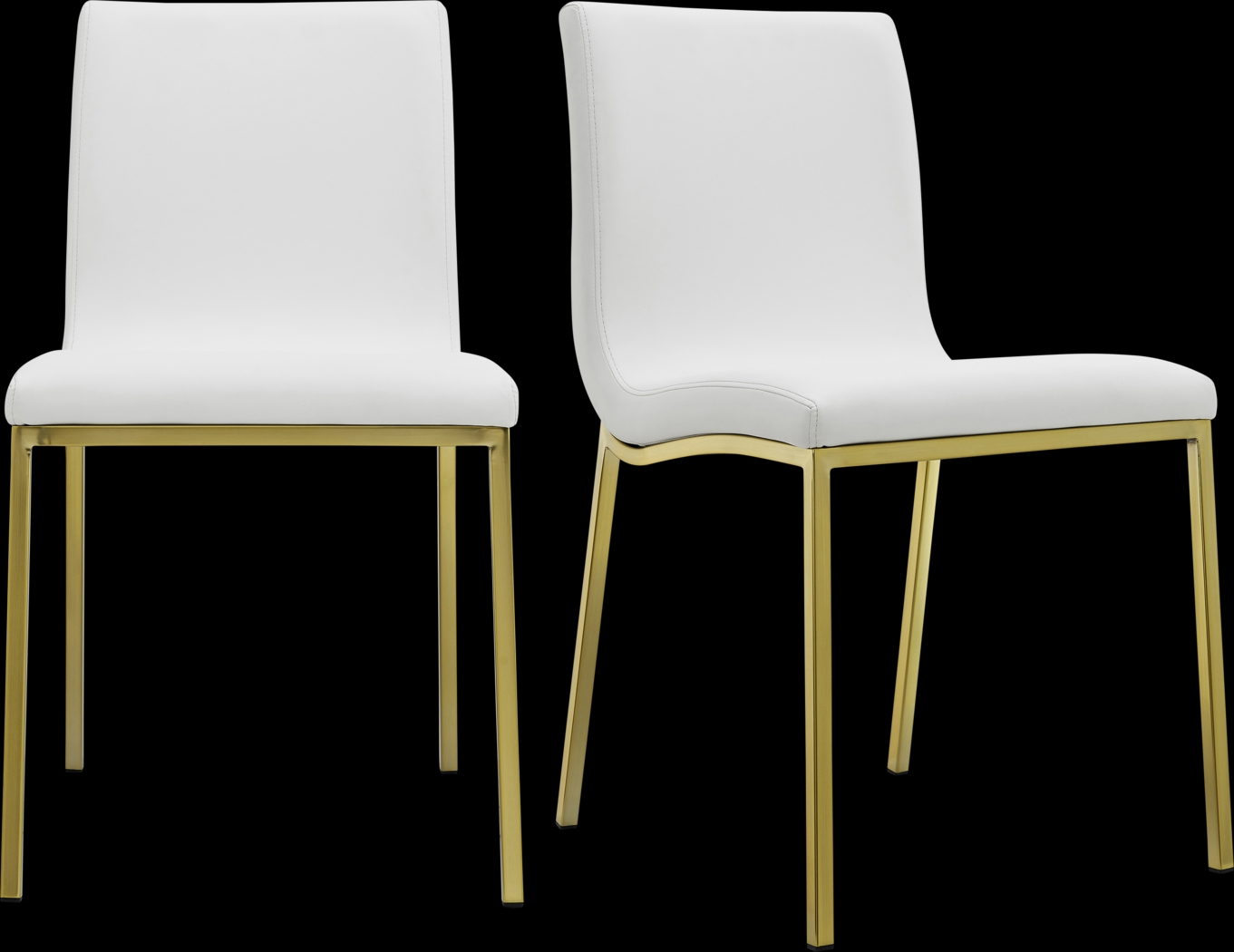 Swygert II White Dining Chair, Set of 2 - Thumbnail - Image 1