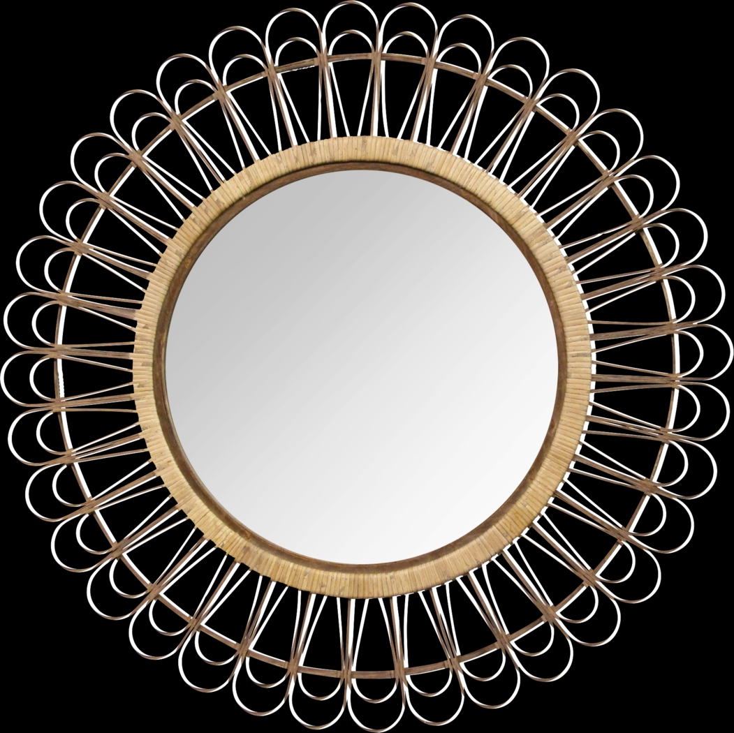 Sydelle Natural Mirror - Thumbnail - Image 1