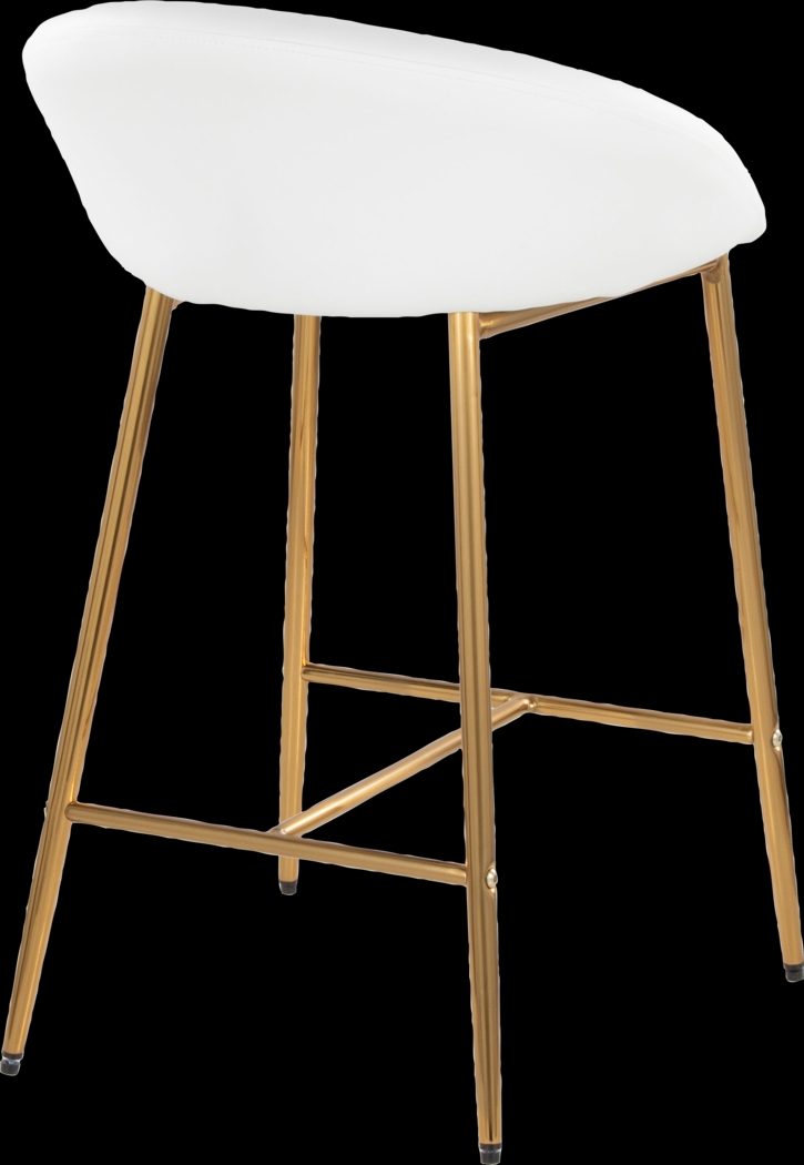 Sydenham White Counter Height Stool, Set of 2 - Thumbnail - Image 6