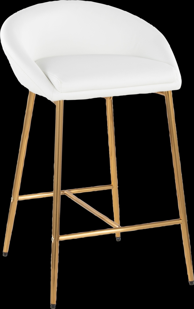 Sydenham White Counter Height Stool, Set of 2 - Thumbnail - Image 8