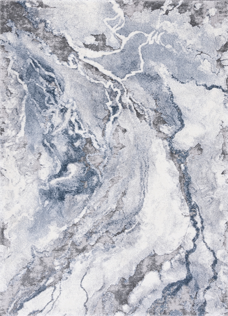 Sylas Blue 5'4 x 7'5 Rug - Thumbnail - Image 1