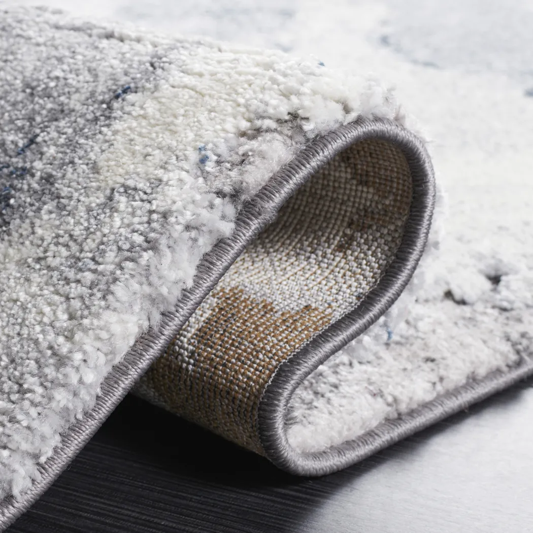 Sylas Blue 9' x 12' Rug - Thumbnail - Image 5