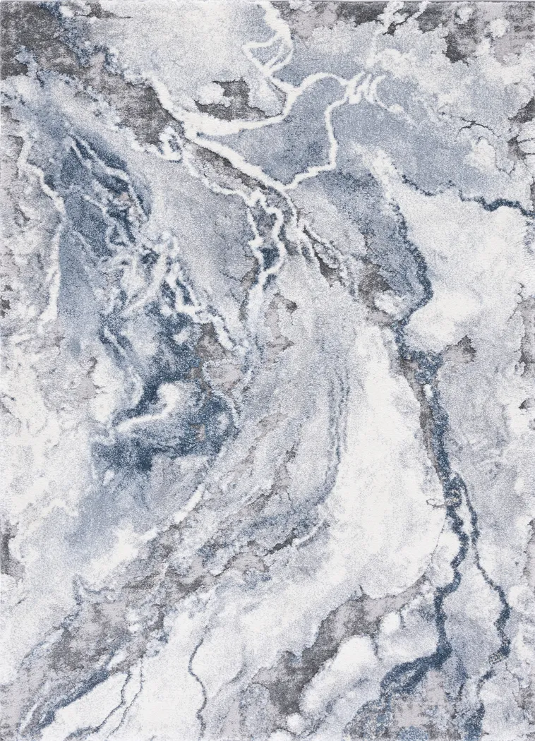 Sylas Blue 9' x 12' Rug - Thumbnail - Image 1