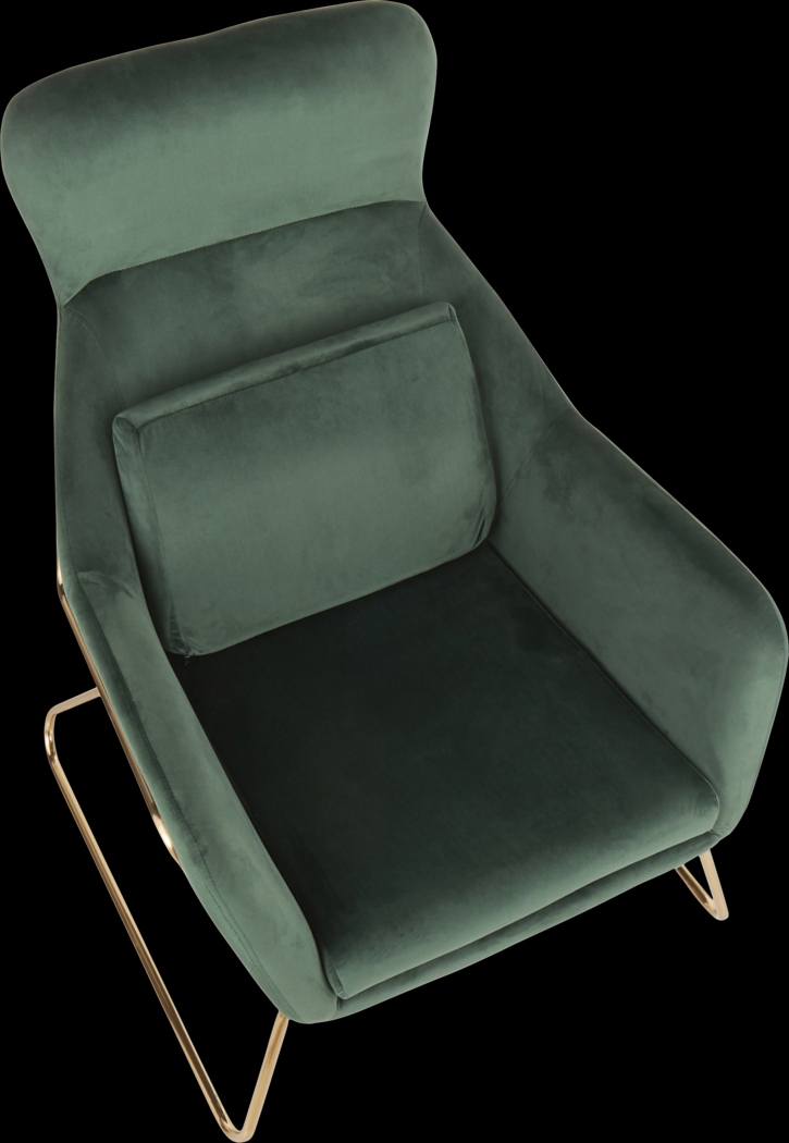 Sylvest Green Accent Chair - Thumbnail - Image 6