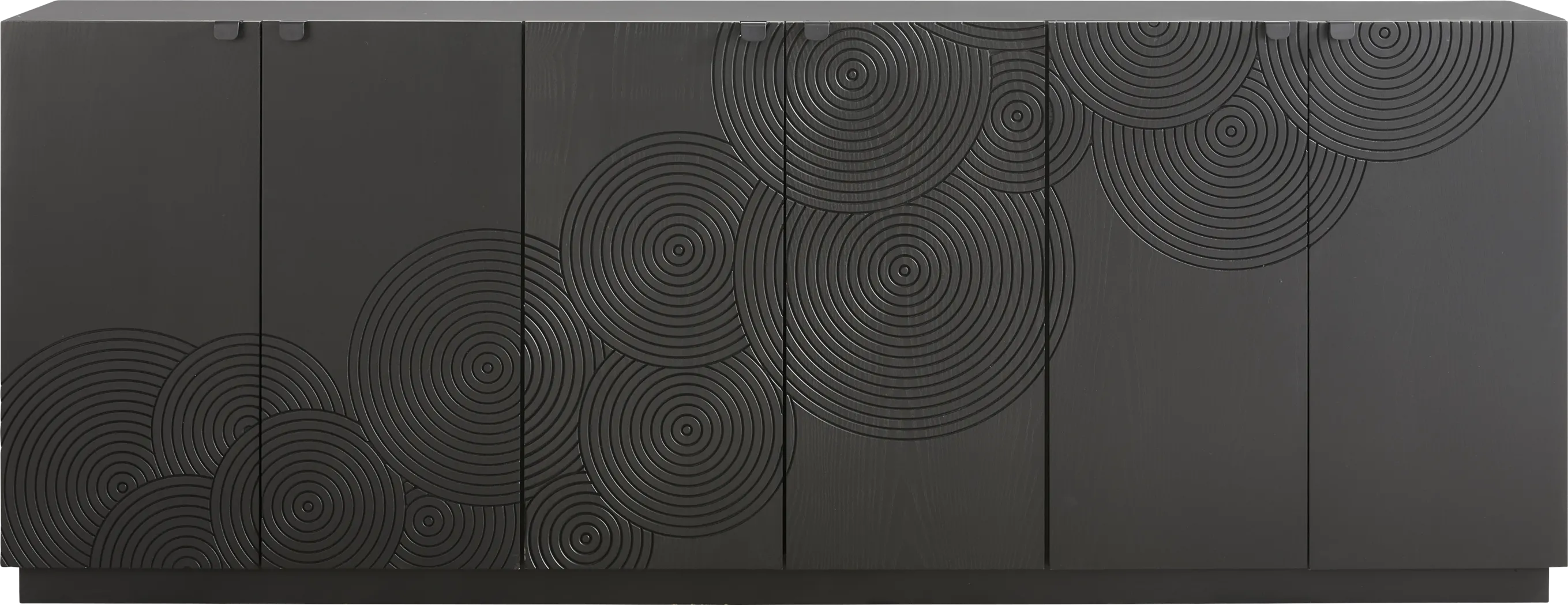 Sylvette Black 90 in. Credenza - Thumbnail - Image 1