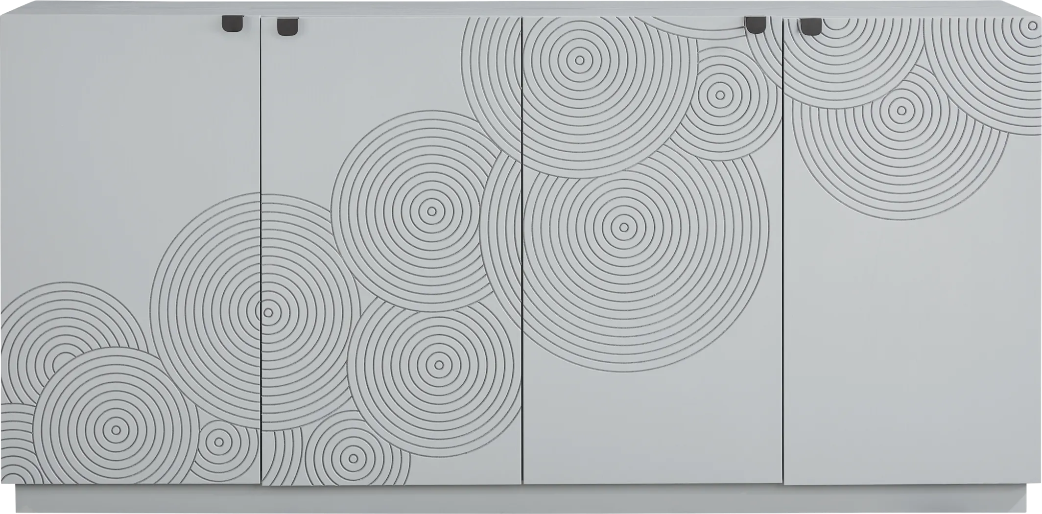 Sylvette Gray 70 in. Credenza - Thumbnail - Image 1