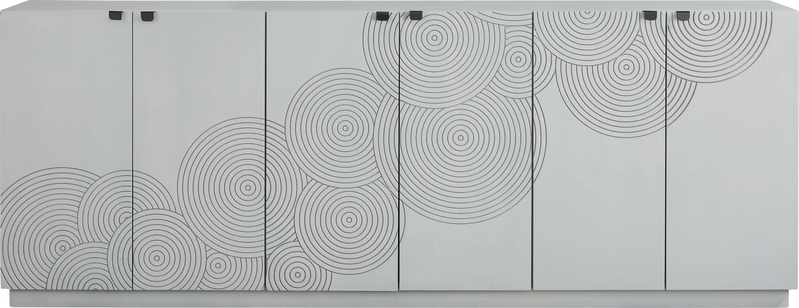 Sylvette Gray 90 in. Credenza - Thumbnail - Image 1