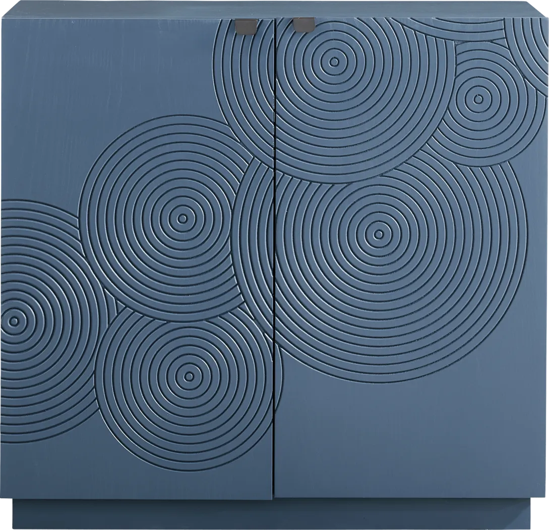 Sylvette Navy 36 in. Cabinet - Thumbnail - Image 1