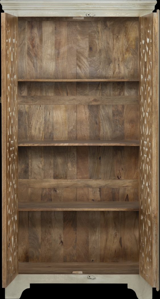 Sylvia Beige Two Door Cabinet - Thumbnail - Image 2