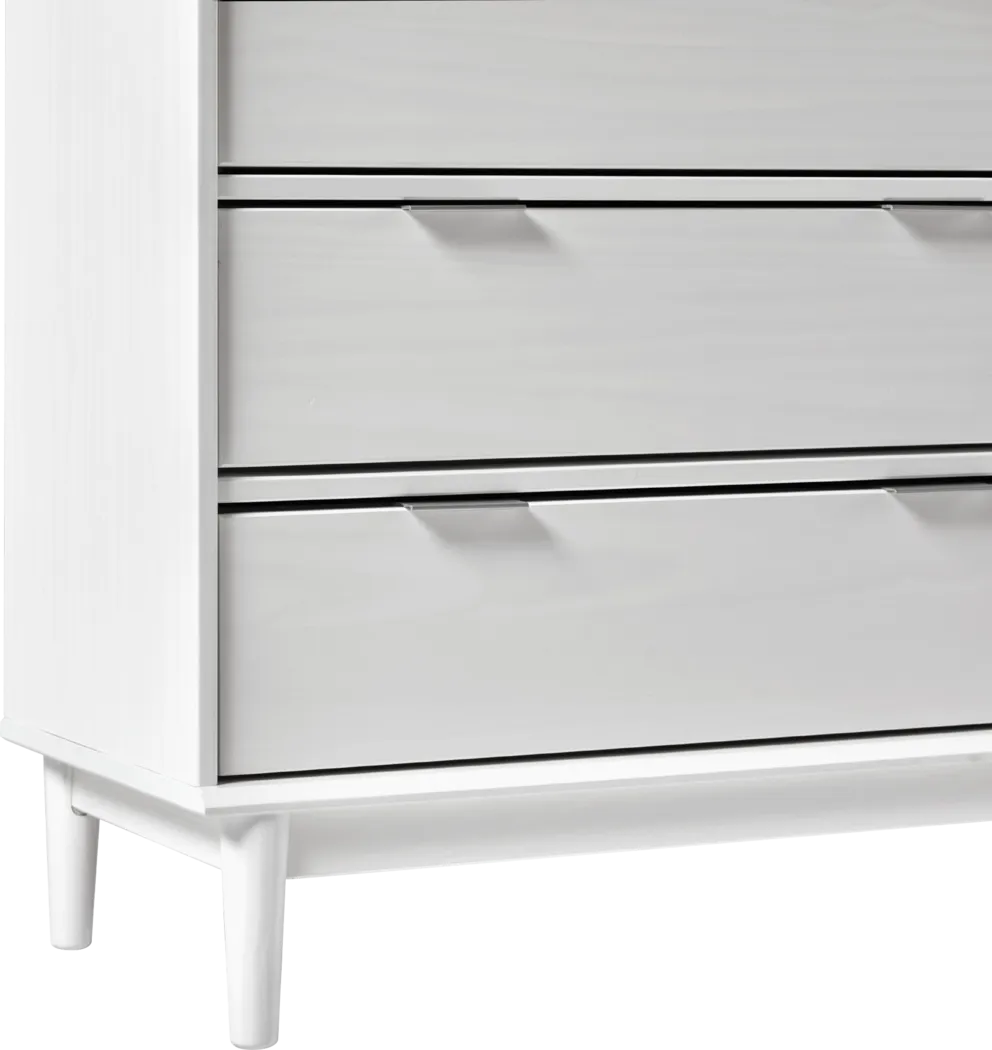 Symelo White 9 Drawer Dresser - Thumbnail - Image 5