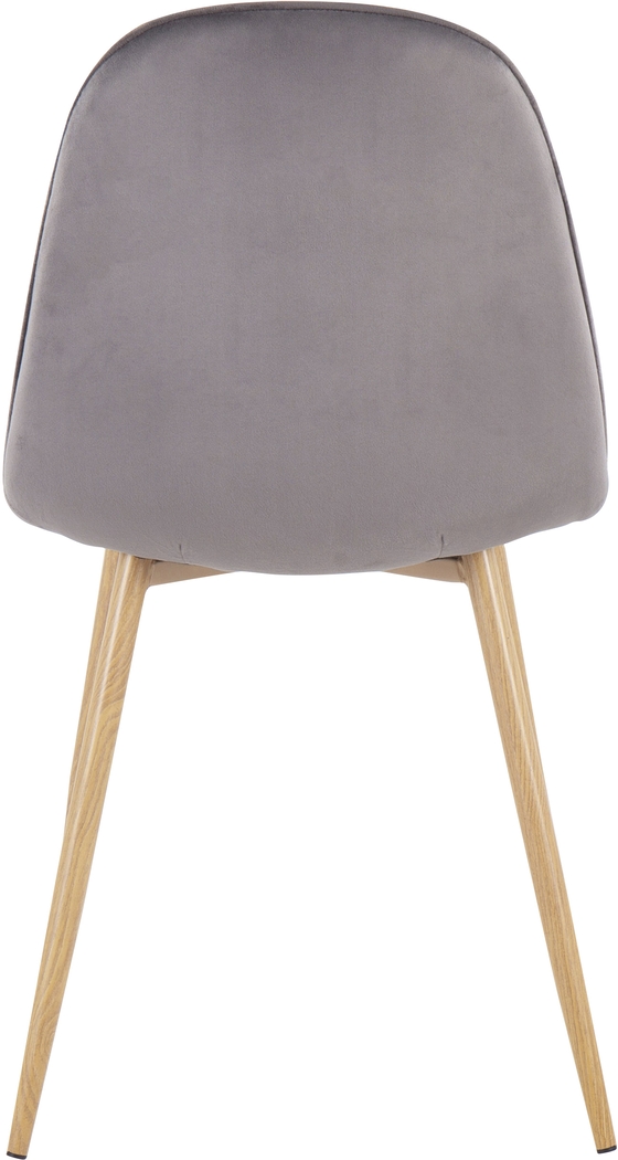 Symmes III Gray Dining Chair Set of 2 - Thumbnail - Image 4