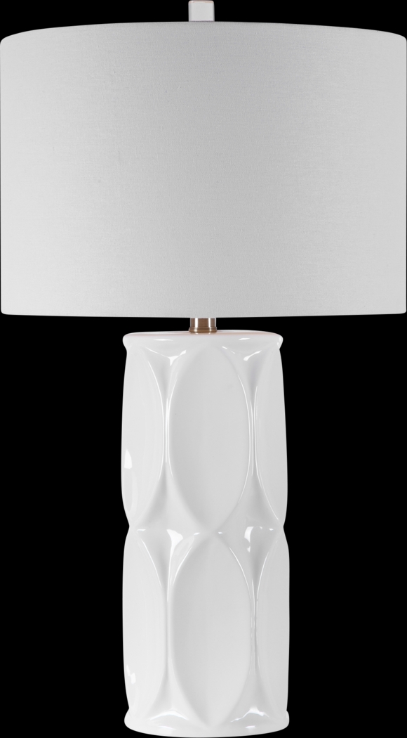 Synder Street White Lamp - Thumbnail - Image 1