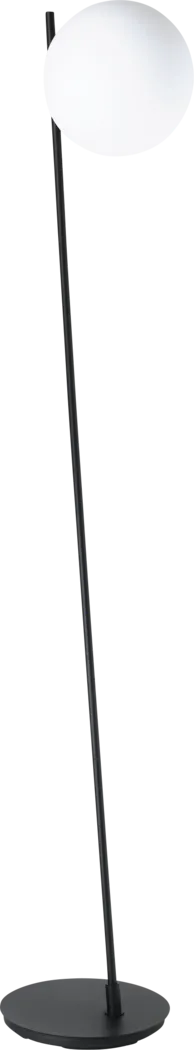 Syracuse Cave Black Floor Lamp - Thumbnail - Image 1