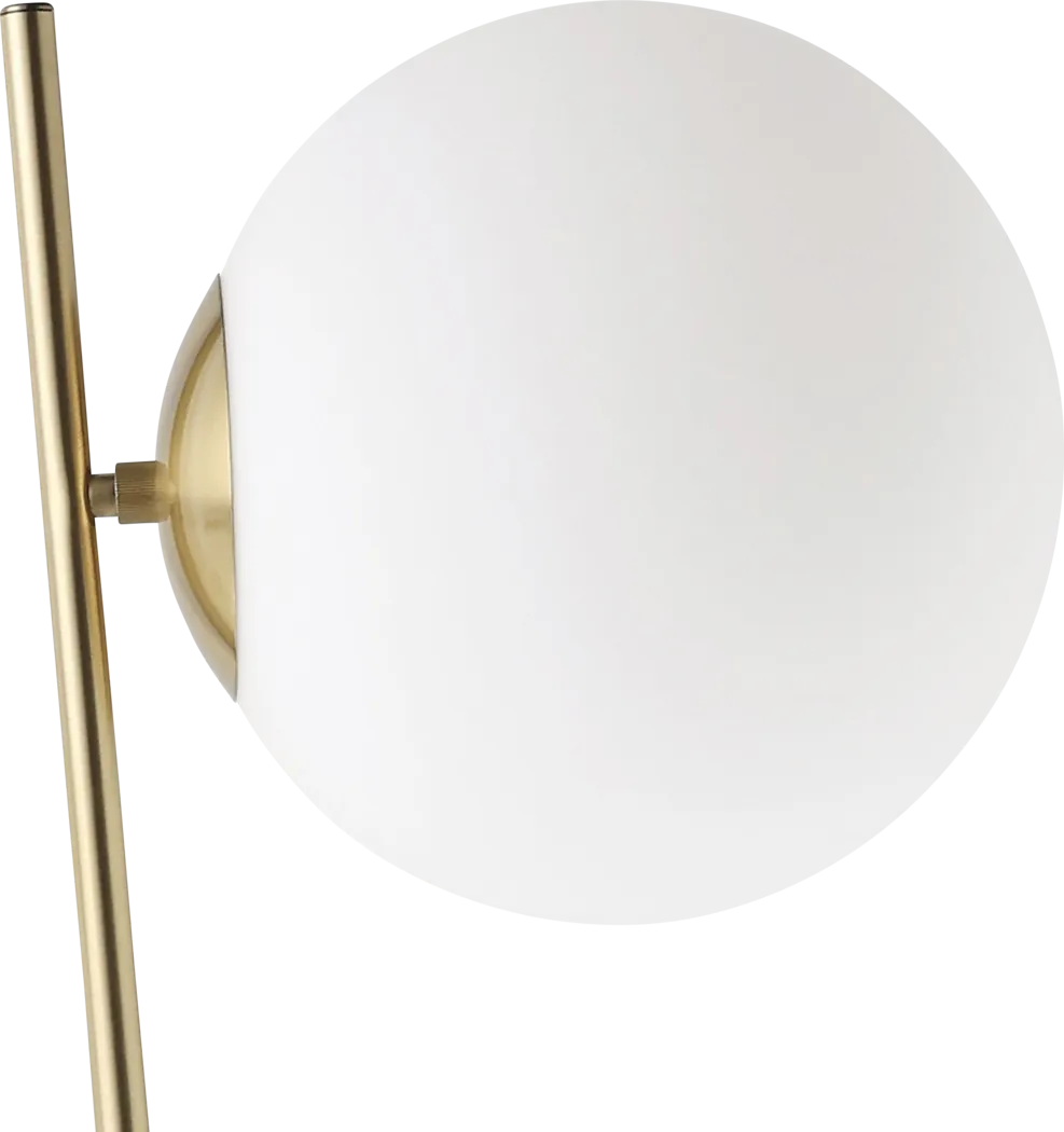 Syracuse Cave Gold Floor Lamp - Thumbnail - Image 4