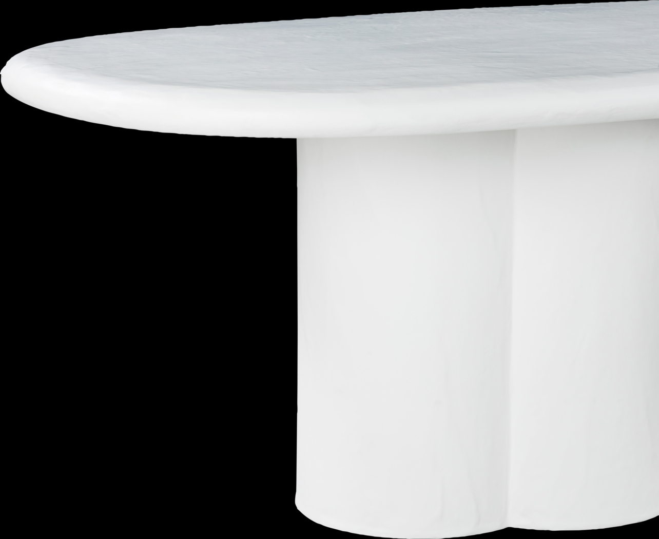 Szold White Dining Table - Thumbnail - Image 4