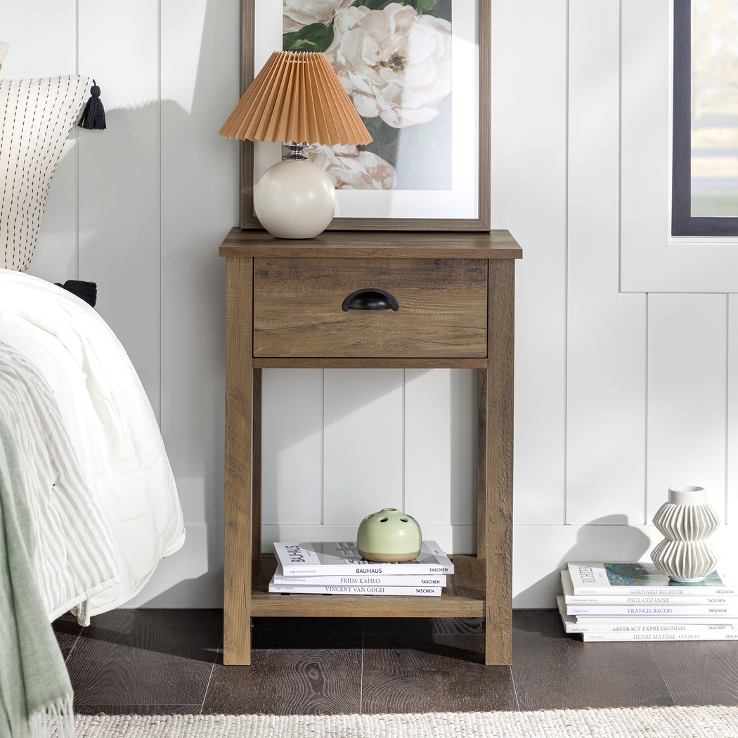 Tabbystone Oak Nightstand - Thumbnail - Image 3