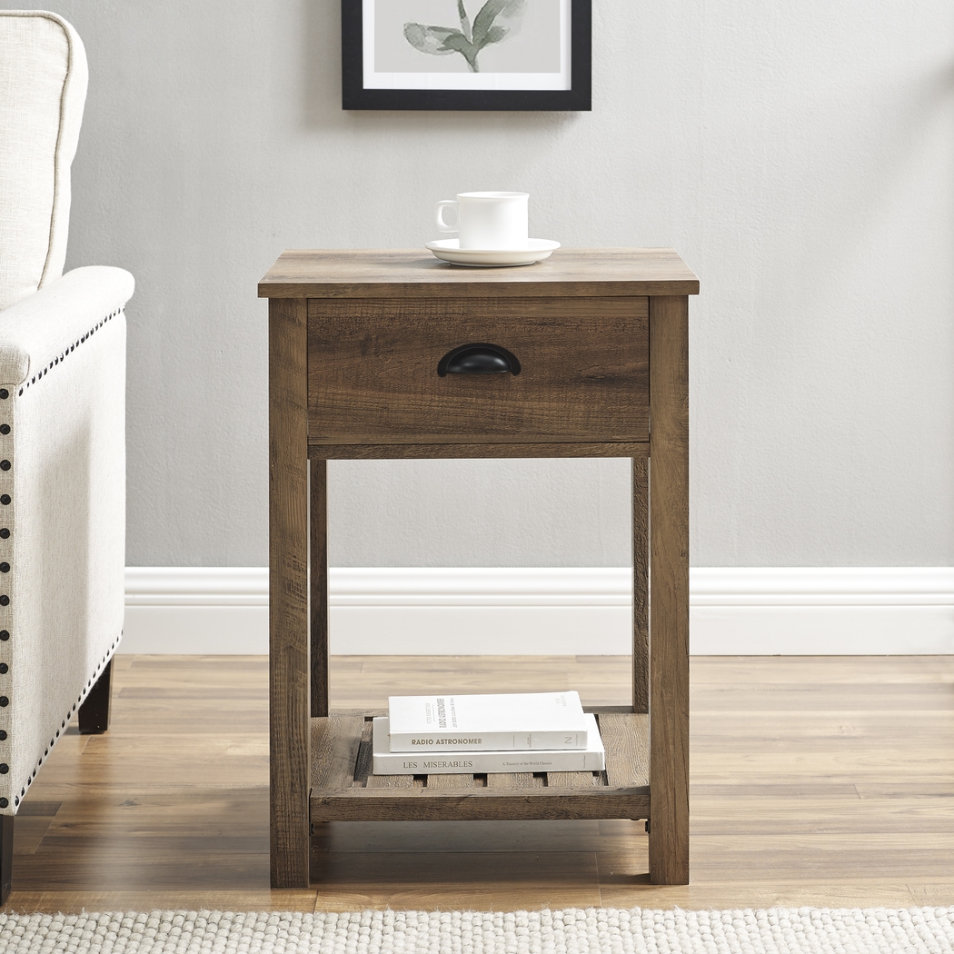 Tabbystone Oak Nightstand - Thumbnail - Image 5
