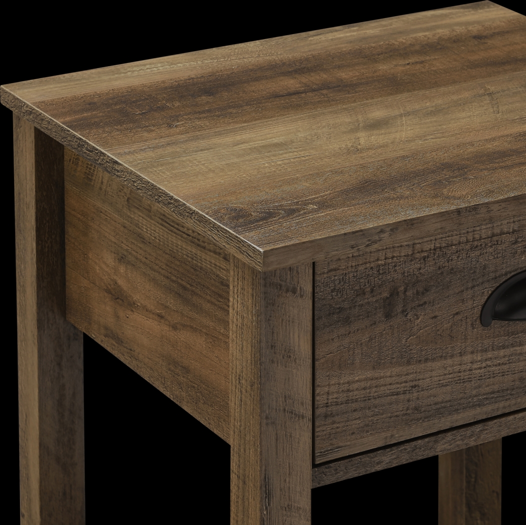 Tabbystone Oak Nightstand - Thumbnail - Image 7