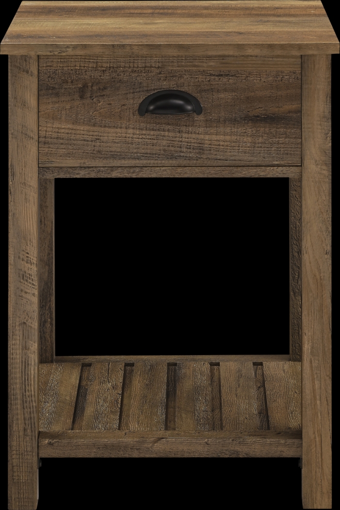 Tabbystone Oak Nightstand - Thumbnail - Image 9