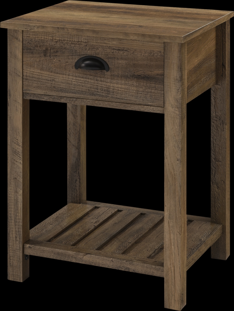 Tabbystone Oak Nightstand - Thumbnail - Image 1