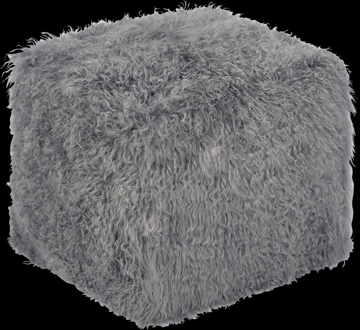 Tabella I Gray Pouf - Thumbnail - Image 1