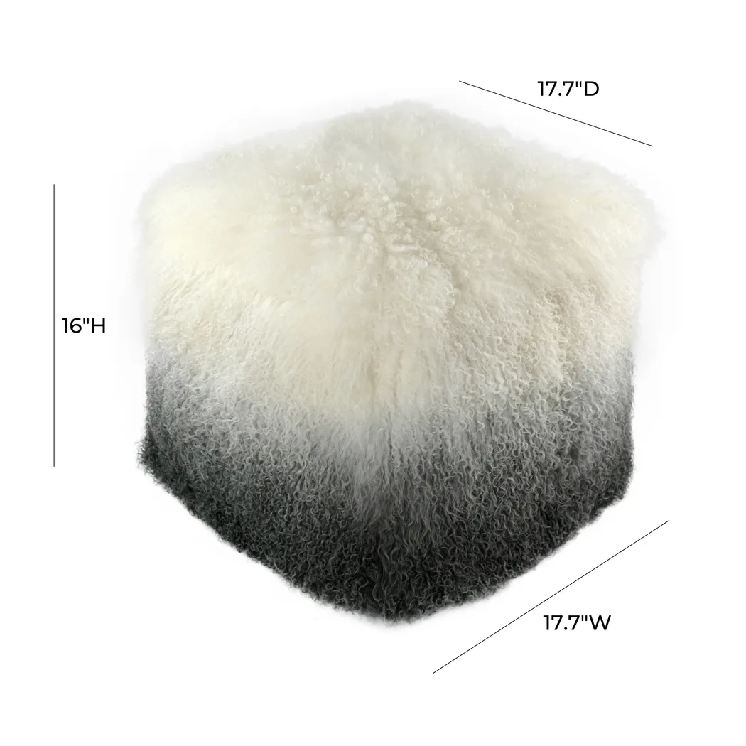 Tabella IV White Pouf - Thumbnail - Image 4