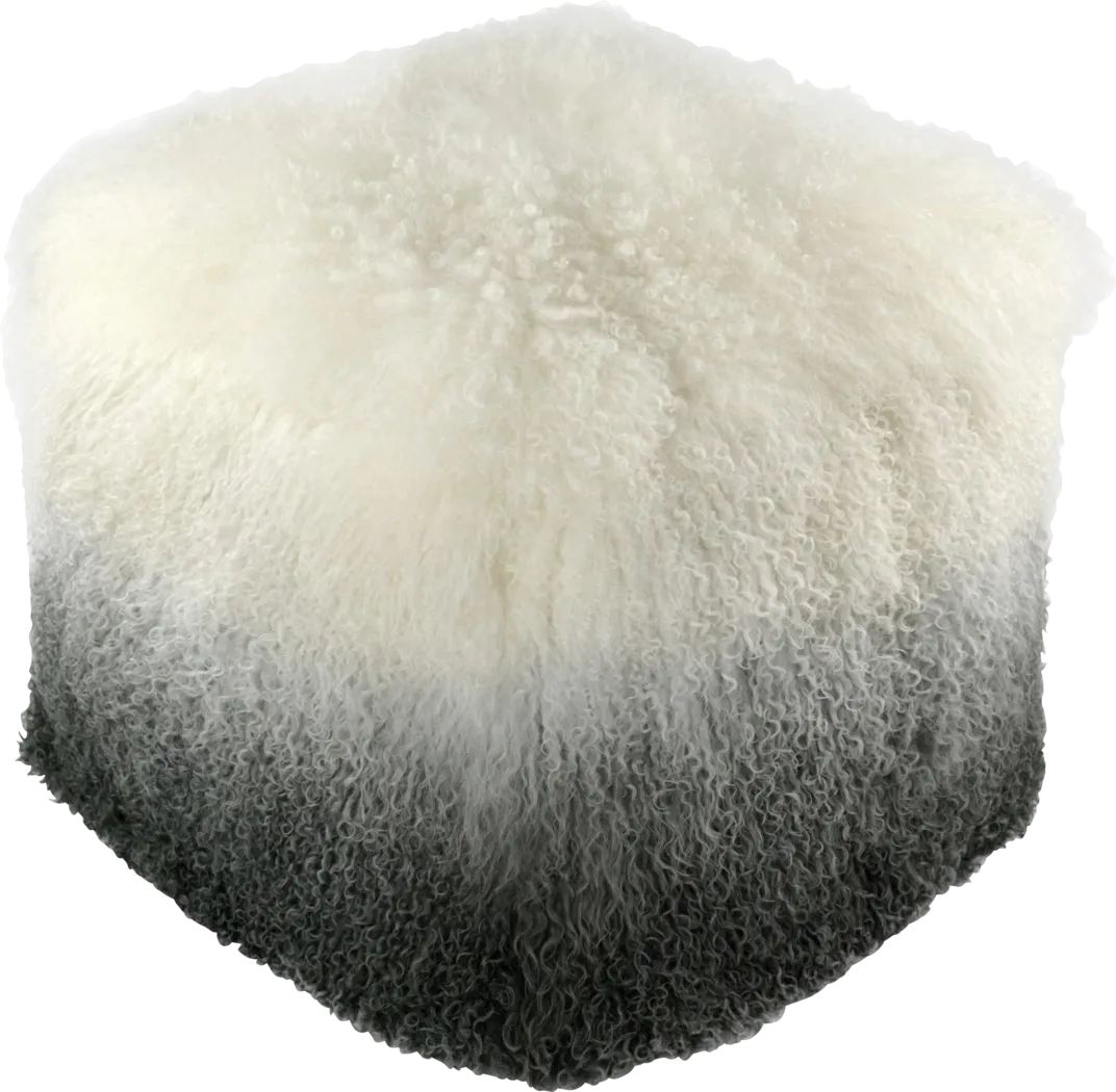 Tabella IV White Pouf - Thumbnail - Image 1