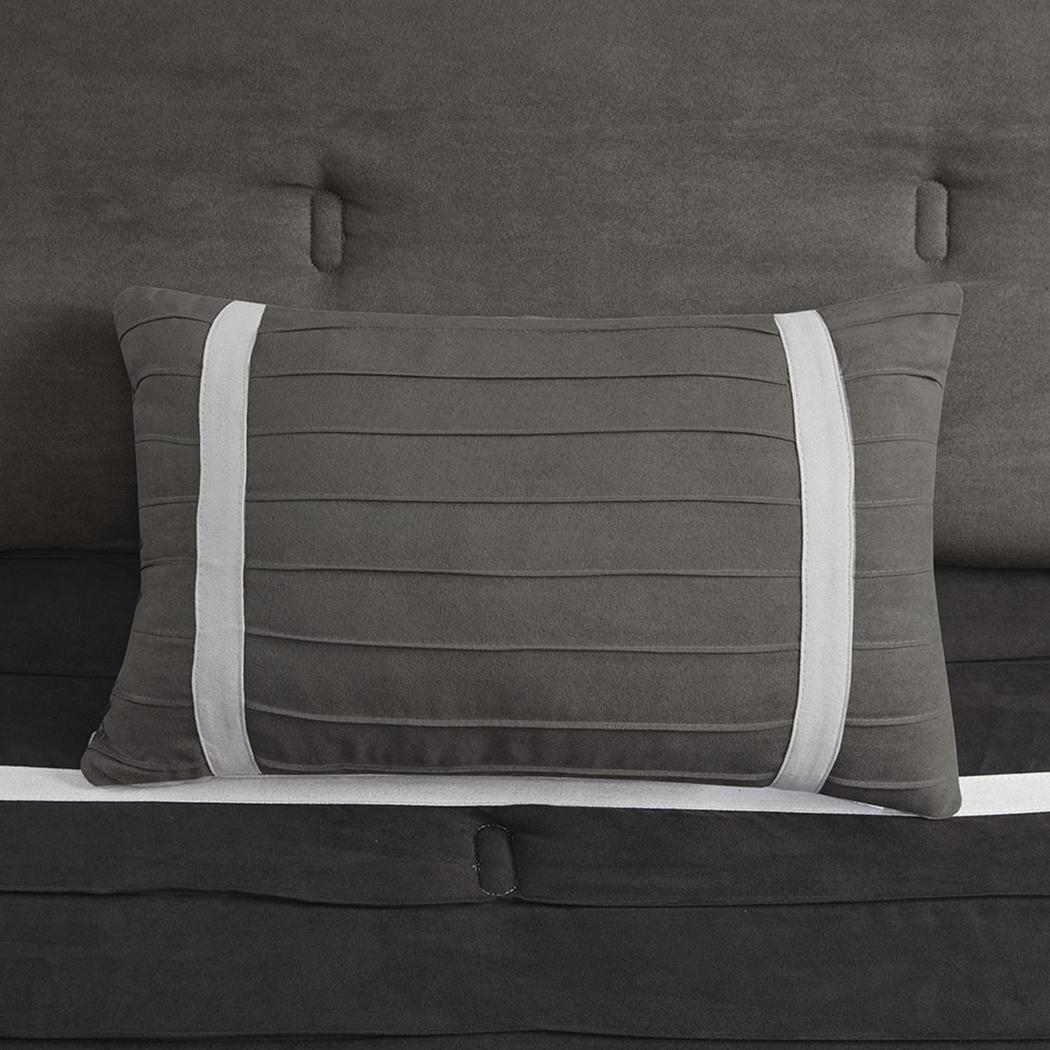 Tabosa Black 7 Pc Full Comforter Set - Thumbnail - Image 4