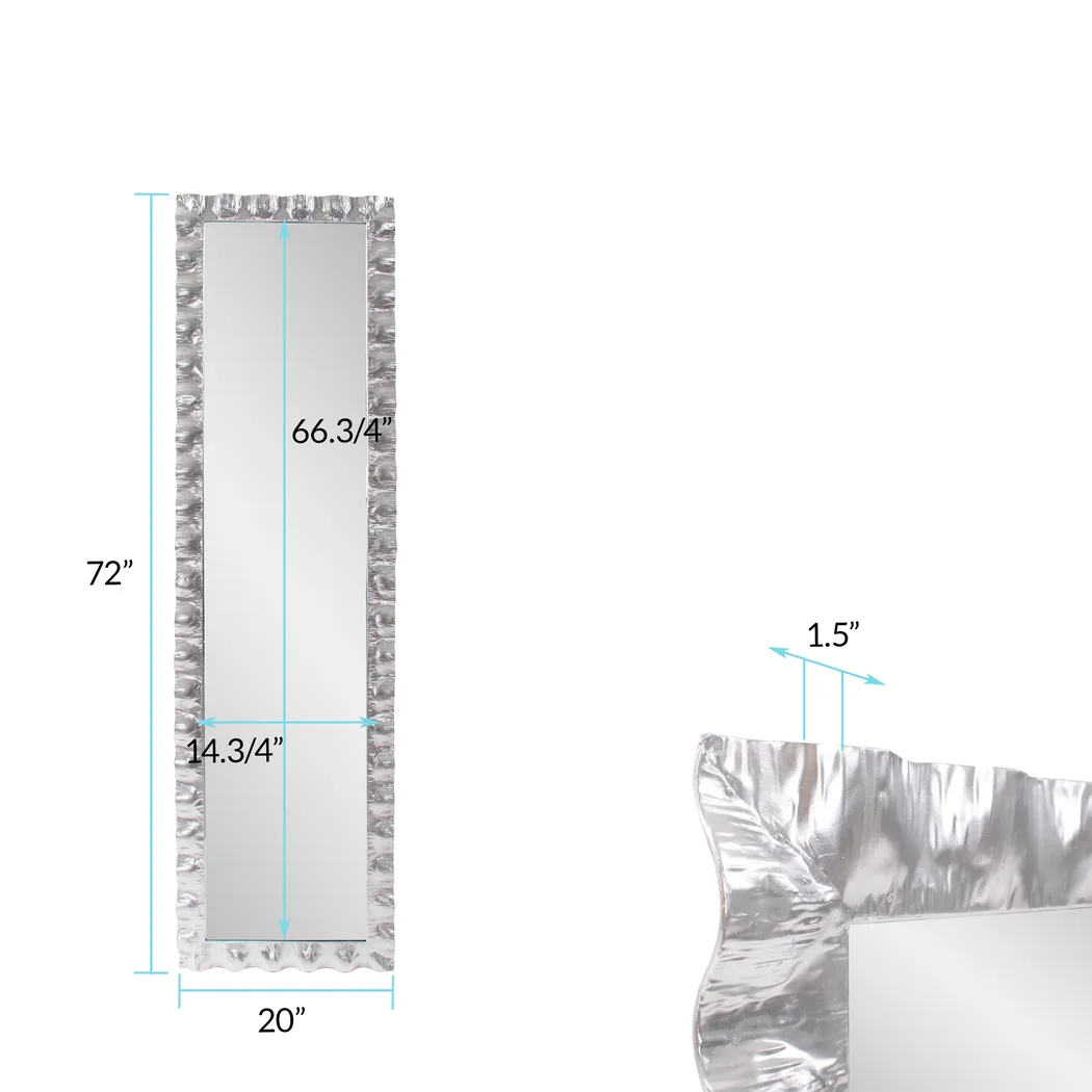 Tachus Silver Wall Mirror - Thumbnail - Image 7