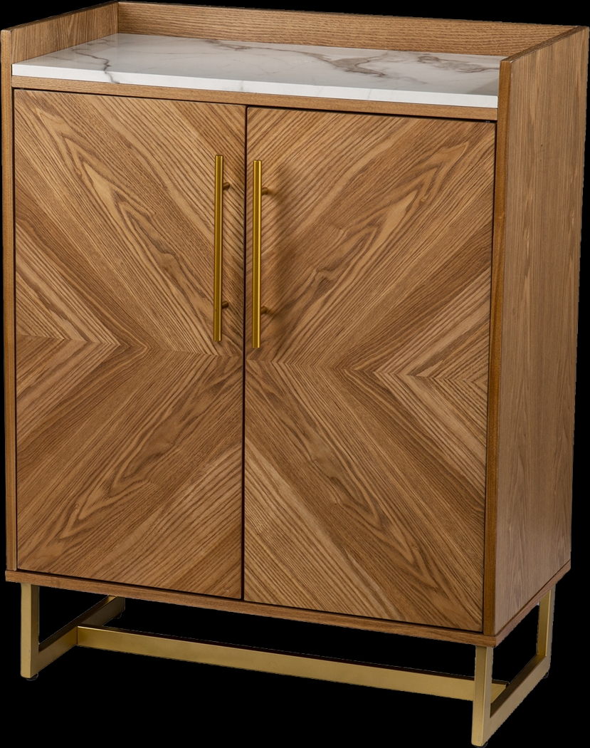 Tacketts Brown Bar Cabinet - Thumbnail - Image 2