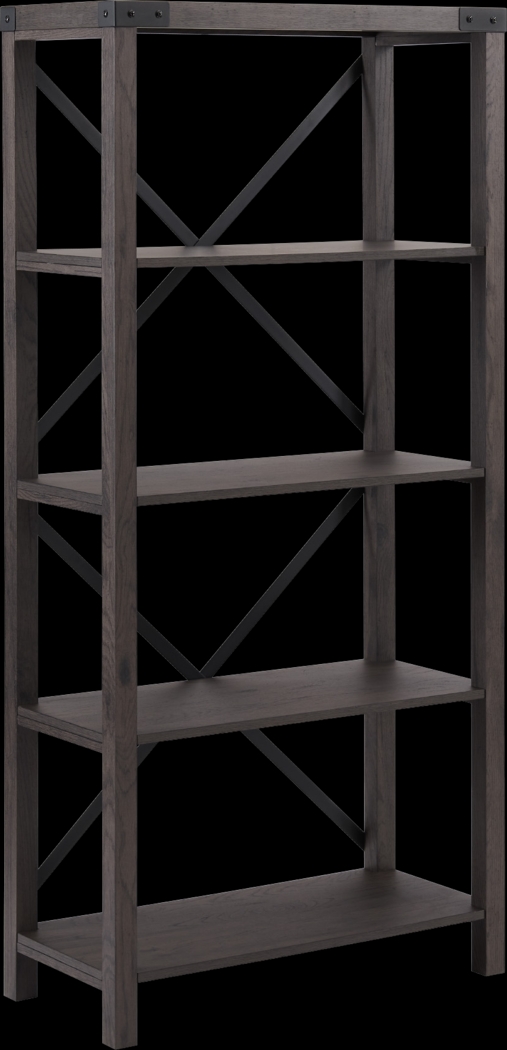 Taftnale Brown Bookcase - Thumbnail - Image 1