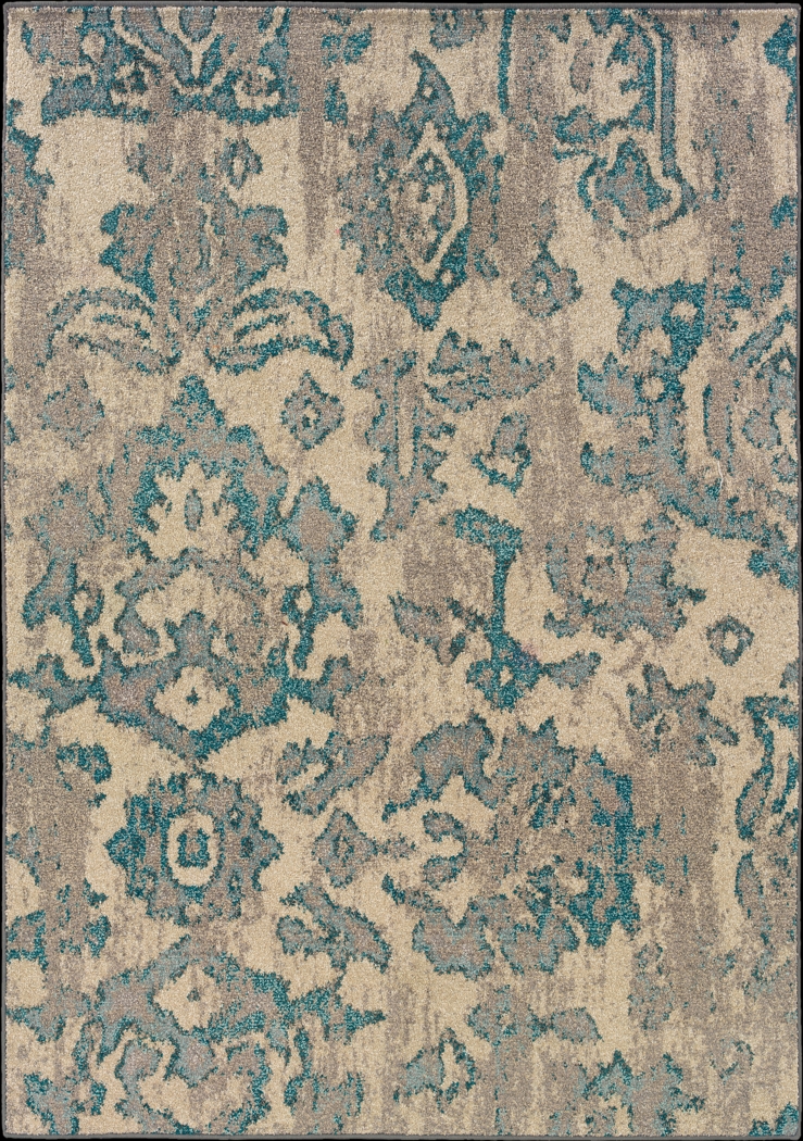 Tahnee Ivory 5'3 x 7'6 Rug - Thumbnail - Image 1