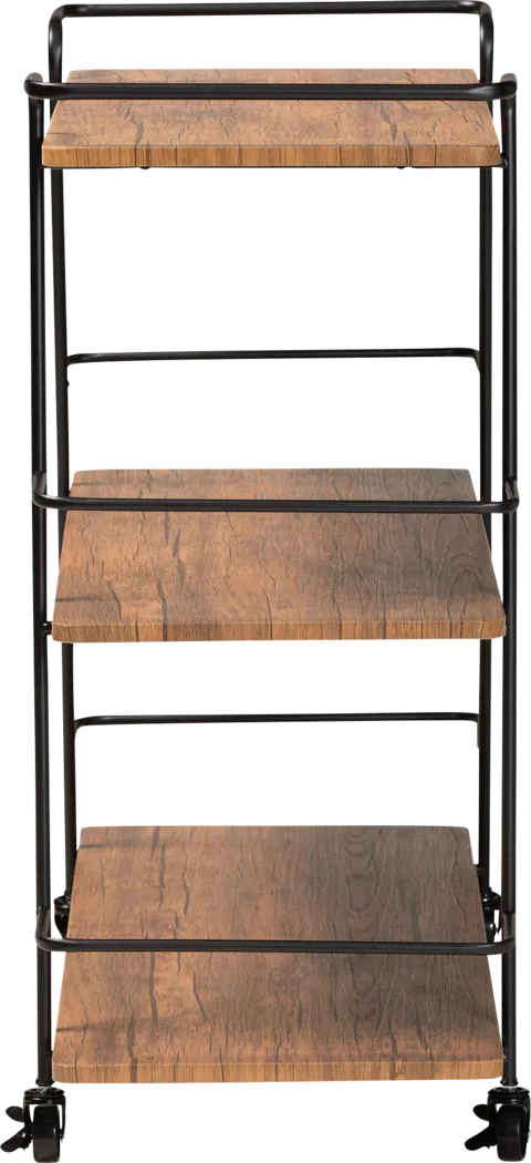 Tahyee Walnut Bar Cart - Thumbnail - Image 3