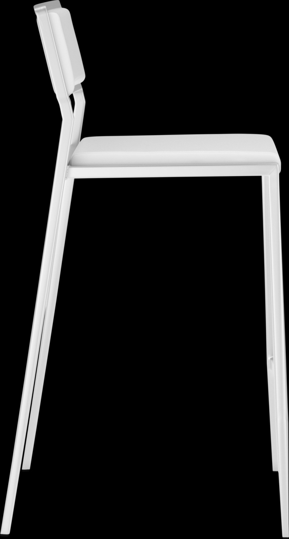 Tahyel White Counter Stool, Set of 2 - Thumbnail - Image 3