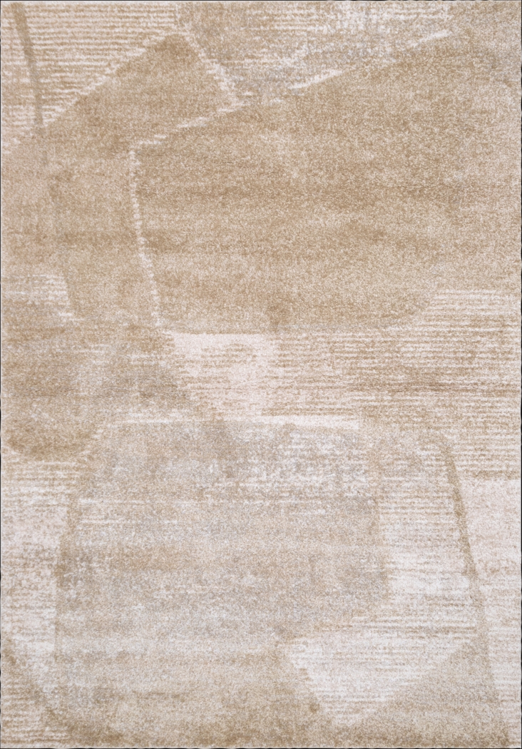 Taiki Beige 5'3 x 7' Rug - Thumbnail - Image 1
