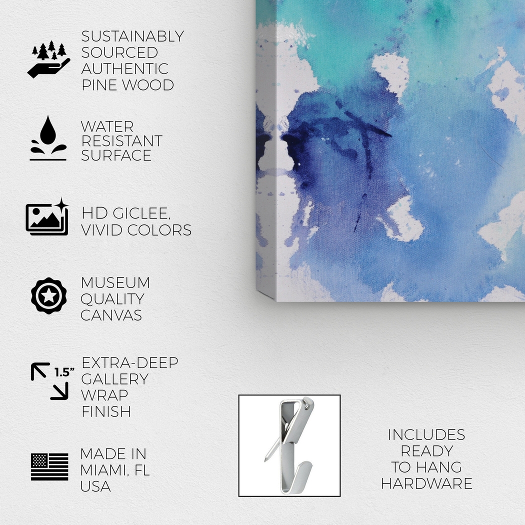 Tainted Winter Aqua Artwork - Thumbnail - Image 3