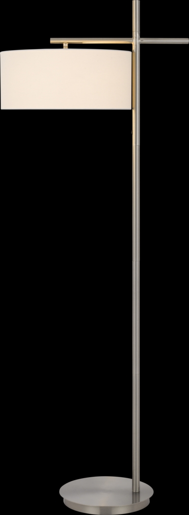 Taite Boulevard Silver Floor Lamp - Thumbnail - Image 2