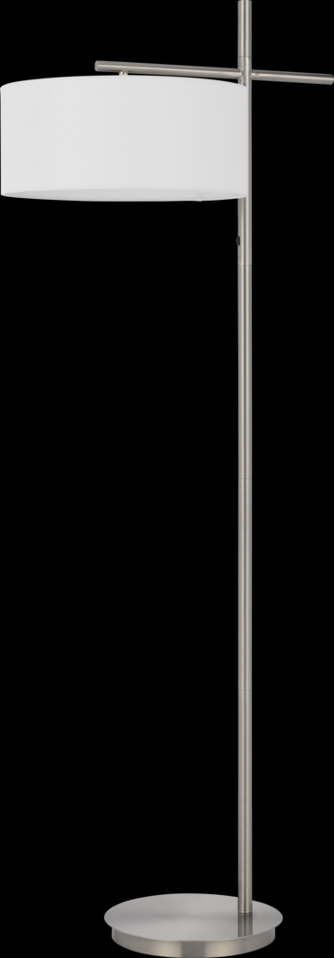 Taite Boulevard Silver Floor Lamp - Thumbnail - Image 3