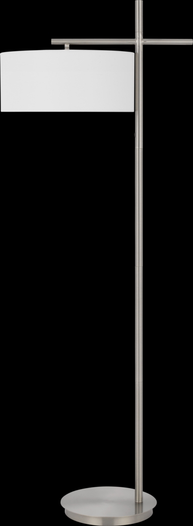 Taite Boulevard Silver Floor Lamp - Thumbnail - Image 1