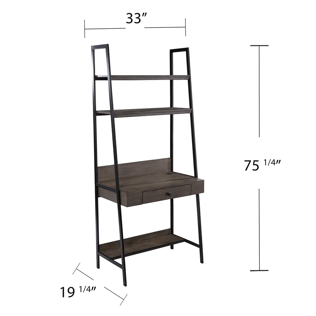 Taite Gray Desk - Image 8
