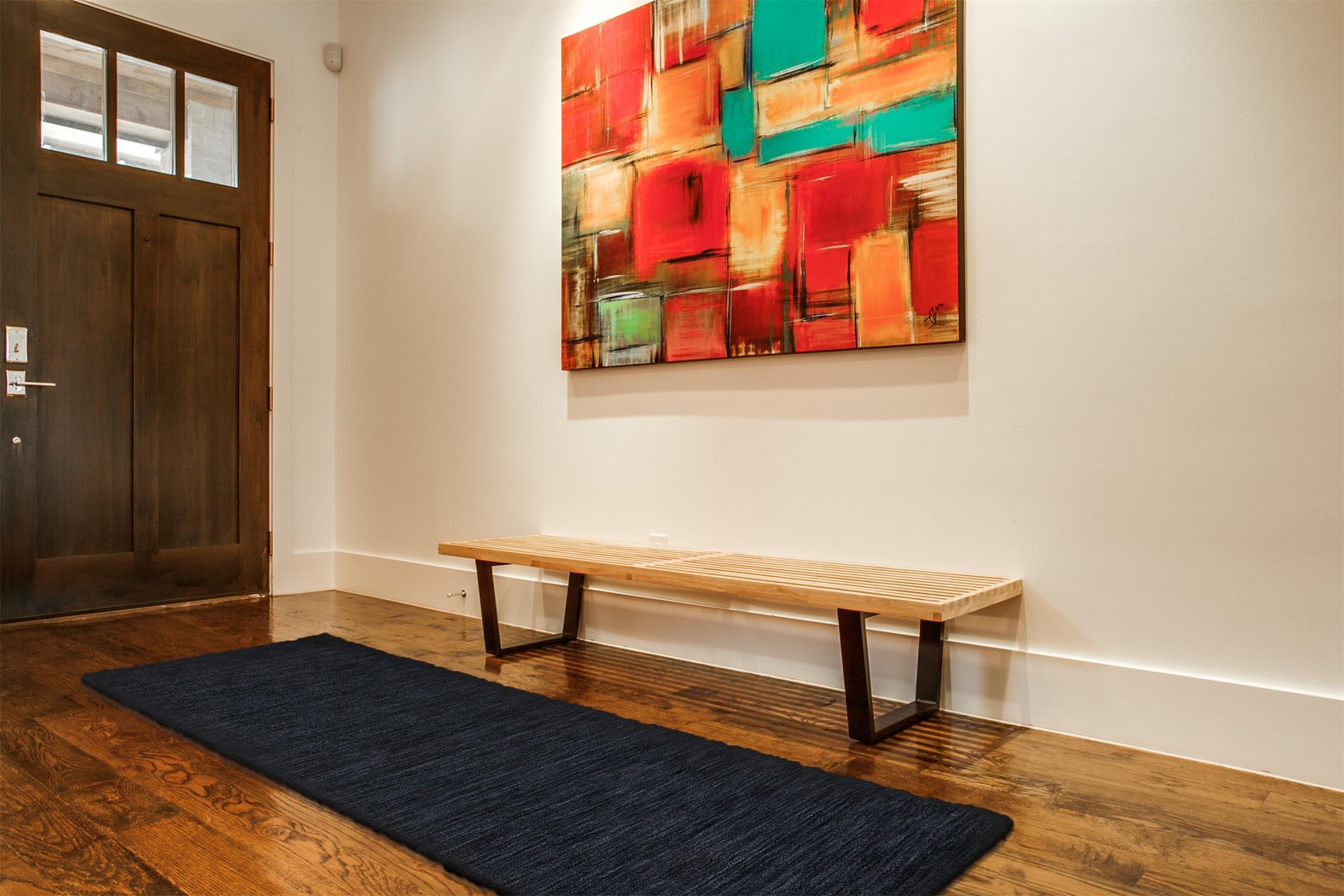 Takano Black 2'6 x 8' Runner Rug - Thumbnail - Image 2