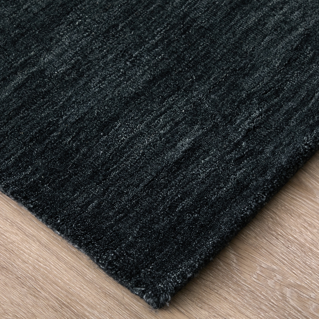 Takano Black 2'6 x 8' Runner Rug - Thumbnail - Image 3