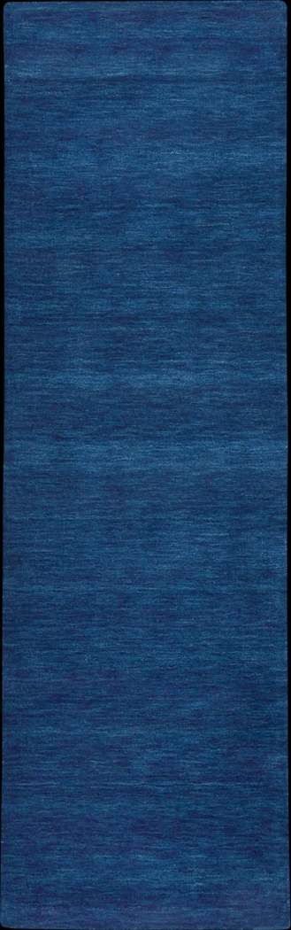 Takano Blue 2'6 x 8' Runner Rug - Thumbnail - Image 1