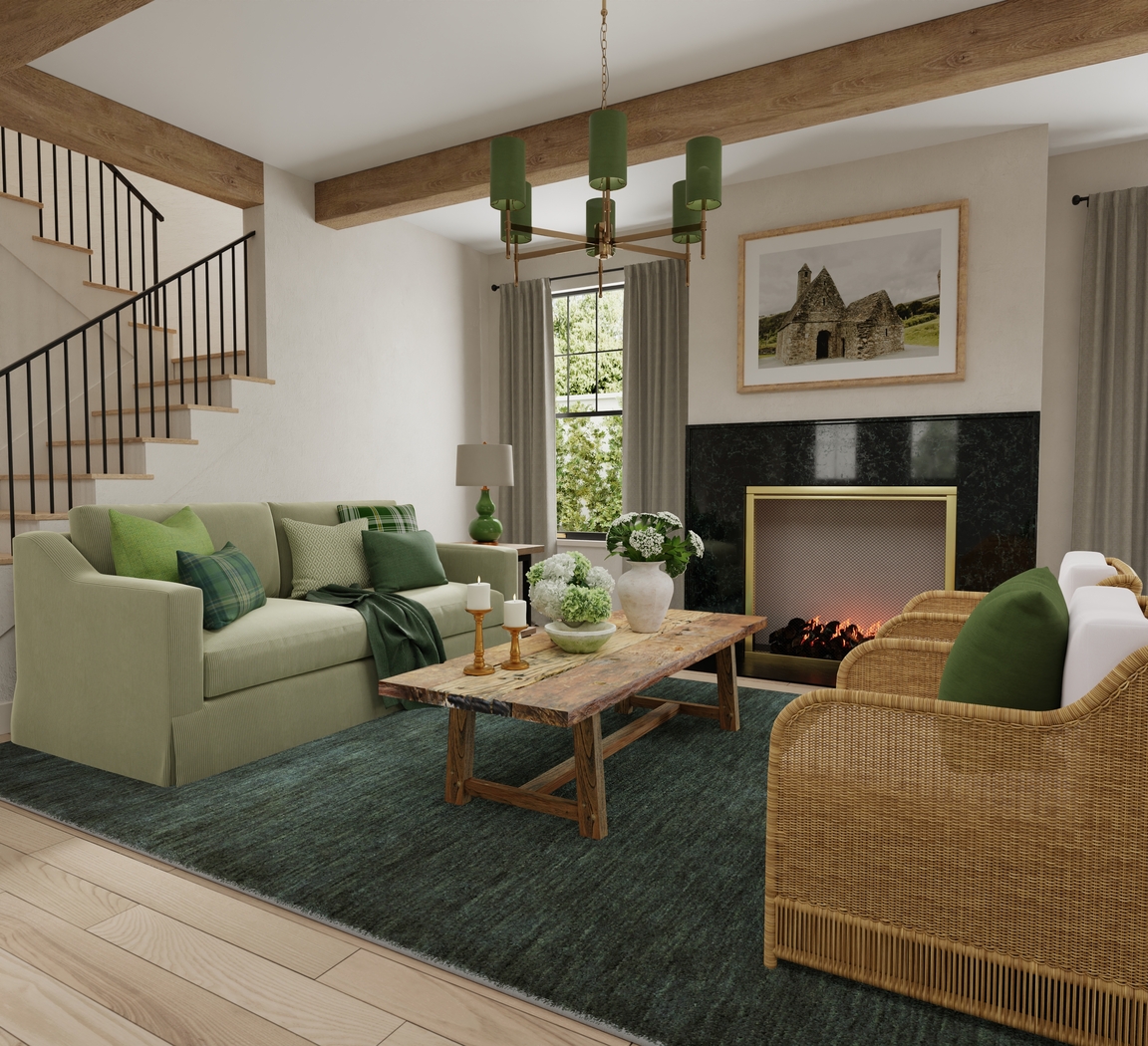 Takano Green 8' x 11' Rug - Thumbnail - Image 2