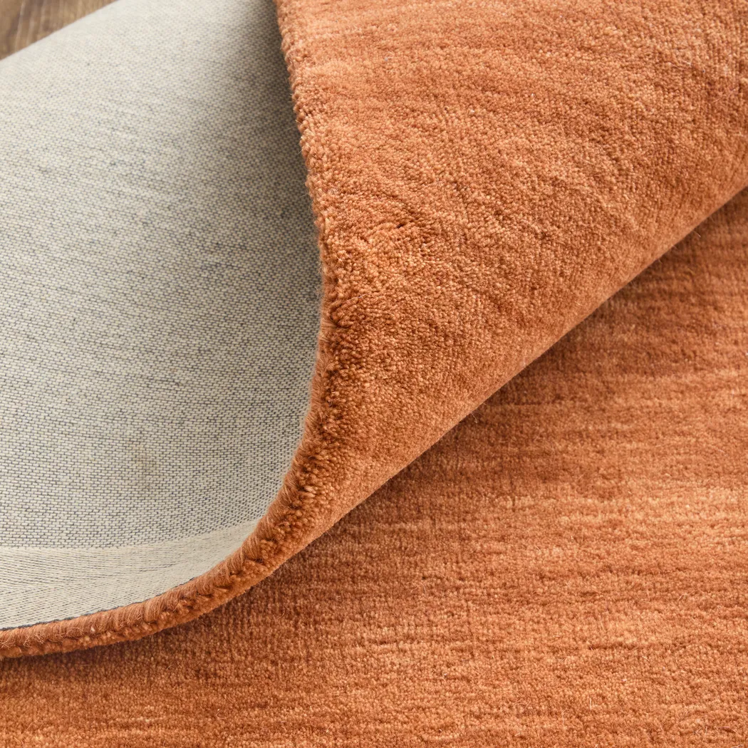 Takano Orange 2'6 x 8' Runner Rug - Thumbnail - Image 5