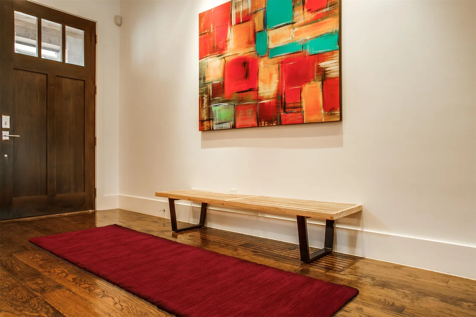 Takano Red 2'6 x 8' Rug - Thumbnail - Image 2